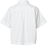 GAI+LISVA Elena Shirt Poplin Shirt 100 White
