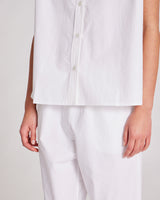 GAI+LISVA Elisa Top Poplin Gots 243975 Shirt 100 White