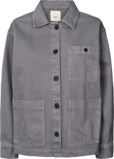 GAI+LISVA Ellie Workwear Jacket Shirt  671 Asphalt