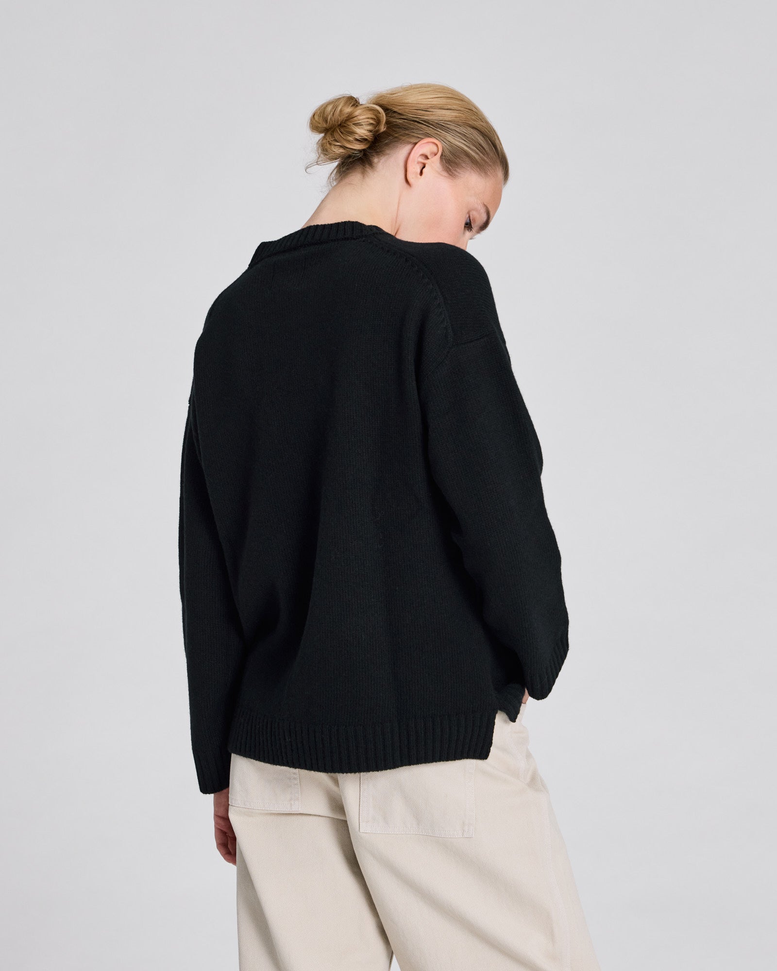 GAI+LISVA Emely Lambswool Knit Lambswool l Knitwear 650 Black