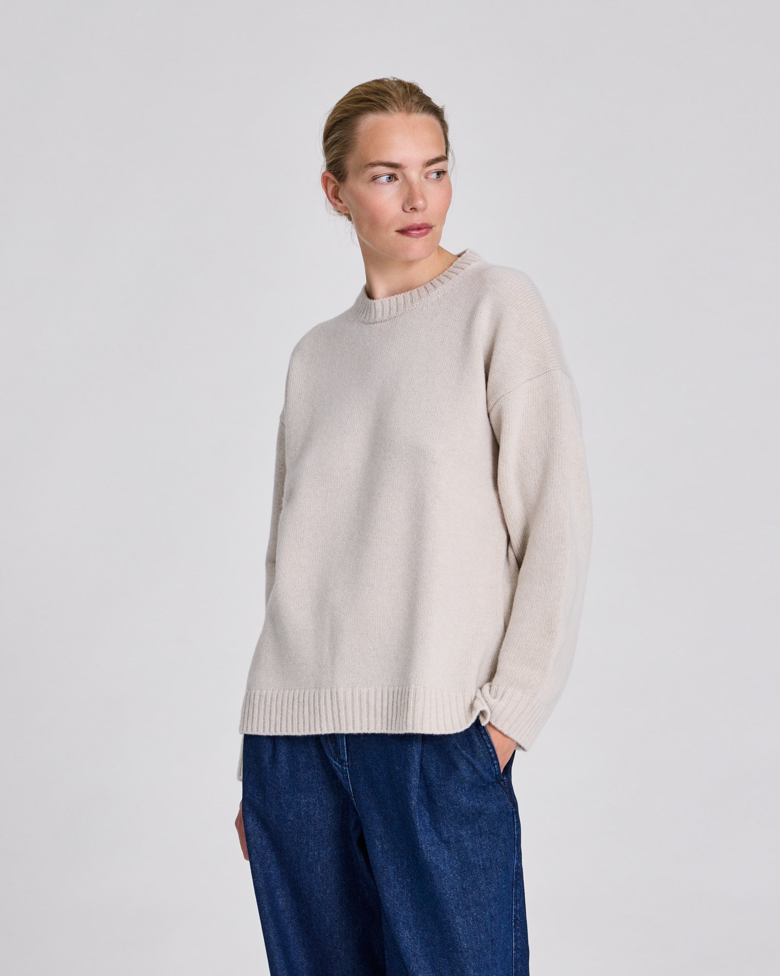 GAI+LISVA Emely Lambswool Knit Lambswool l Knitwear 826 Island Fossil
