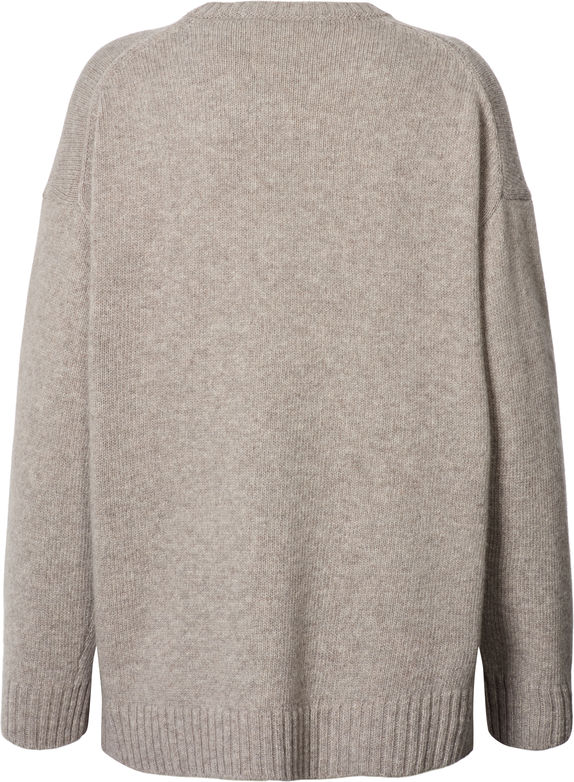 GAI+LISVA Emely Lambswool Knit GOTS Knitwear 173 Stone Grey