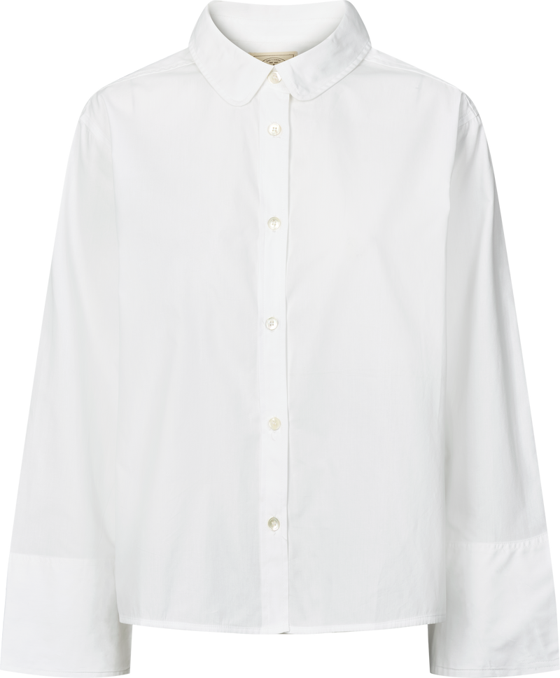GAI+LISVA Flora Shirt Poplin Gots 243975 Shirt 100 White