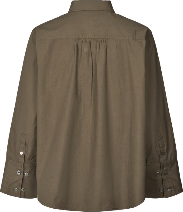 GAI+LISVA Flora Shirt Poplin Gots 243975 Shirt 600 Bungee Cord
