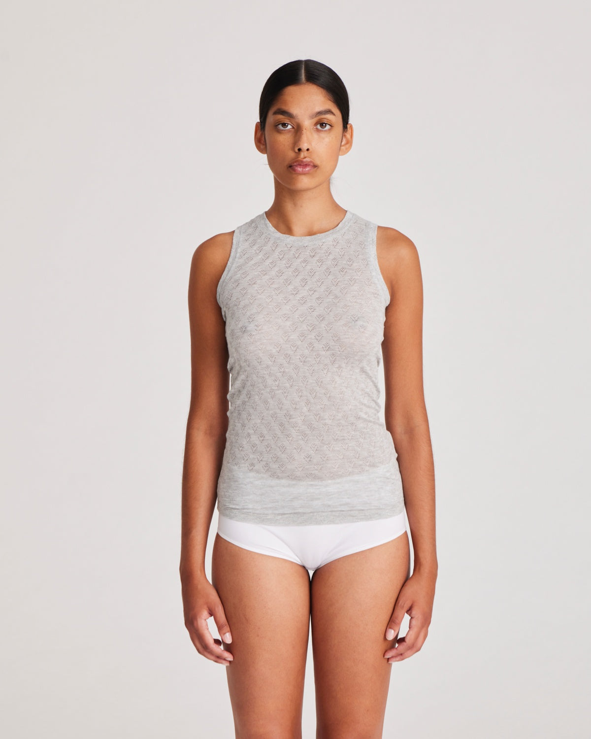 THE DELICATE PACK - FERMI & ALBERTE SILK - LIGHT GREY MELANGE