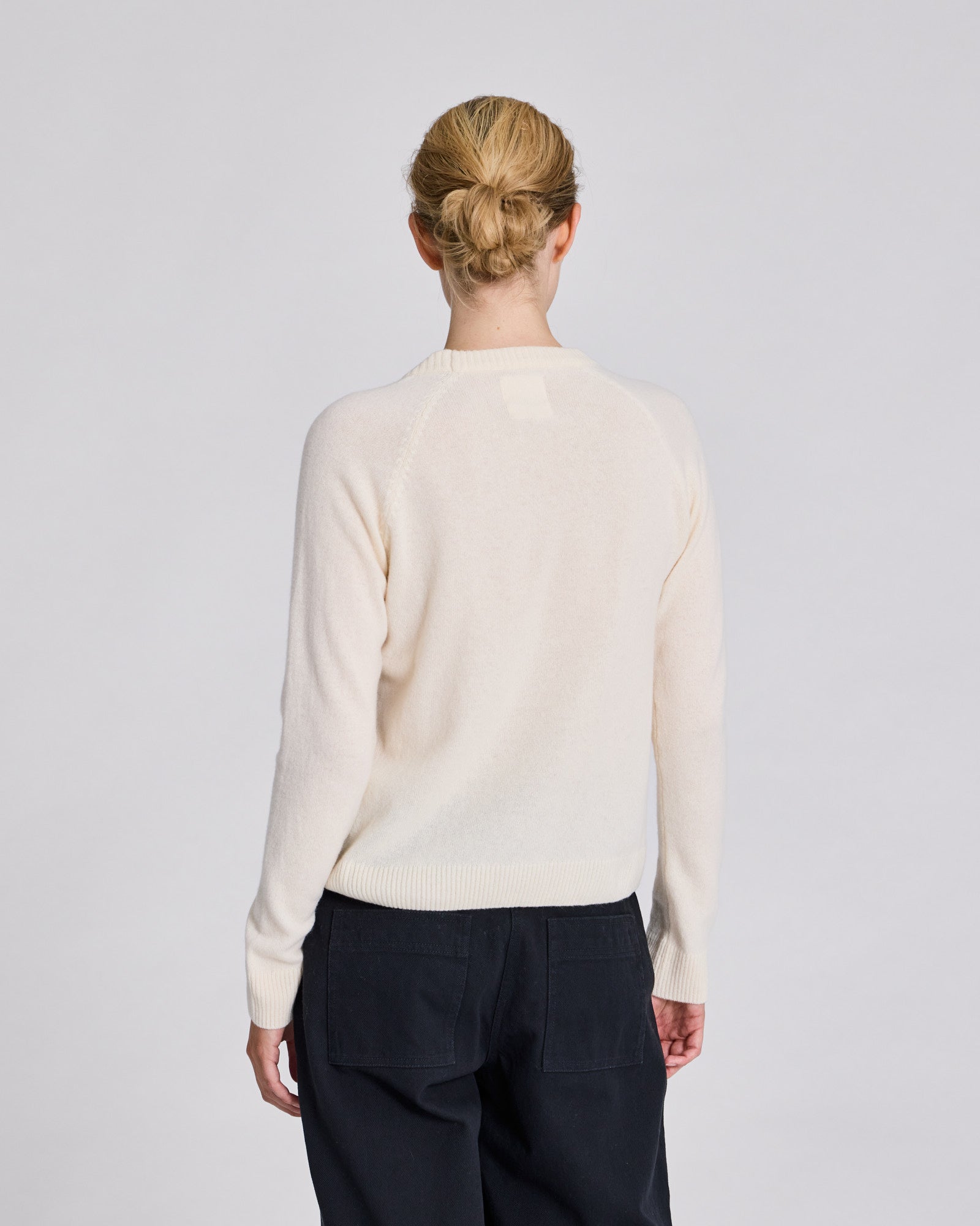 GAI+LISVA Gertrud L/S Pullover Lambswool Knit Lambswool l Knitwear 757 Ecru Melangé
