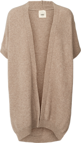 GAI+LISVA IRMA01 Lambswool Vest Knit 960 Shitake