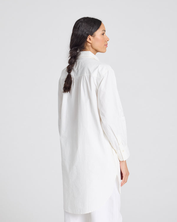 GAI+LISVA Isabel Tunic Poplin Gots 243975 Shirt 124 Whisper White