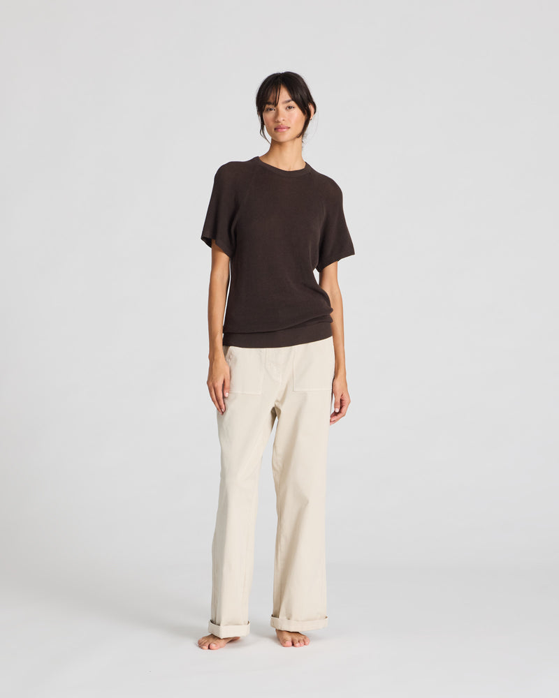 GAI+LISVA Karen Knit Tee GOTS 243975 Knit 681 Mulch