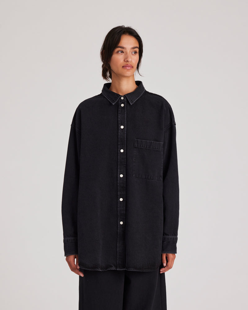 GAI+LISVA Lisa Shirt Shirt 650 Black