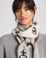 GAI+LISVA Long Signature Scarf Accessories 681 Mulch