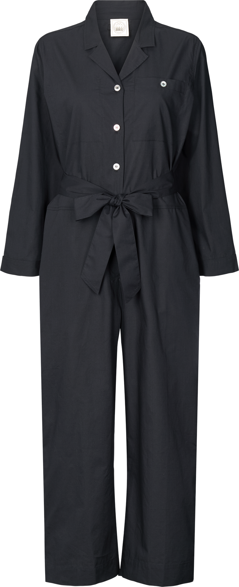 GAI+LISVA Lotus Jumpsuit Cotton Poplin Pants & Shorts 650 Black