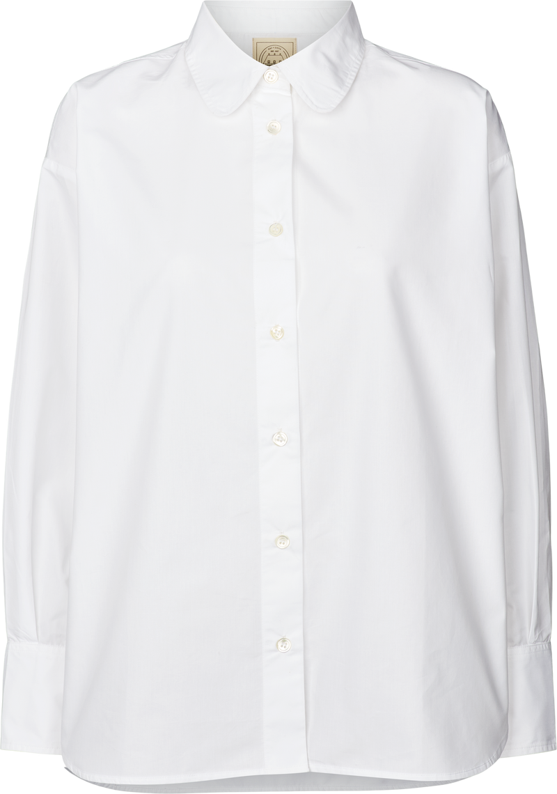 GAI+LISVA Luna Shirt Poplin Shirt 100 White