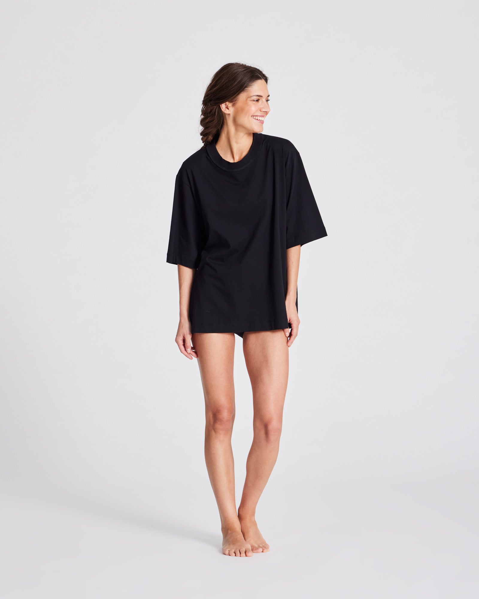 GAI+LISVA Maya Oversize Tee GOTS 243975 Top 650 Black