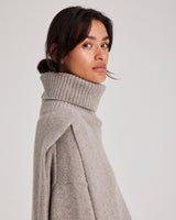 GAI+LISVA Michelle Neck Piece Knit 173 Stone Grey