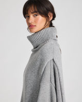 GAI+LISVA Michelle Neck Piece Knit 602 Grey Melange