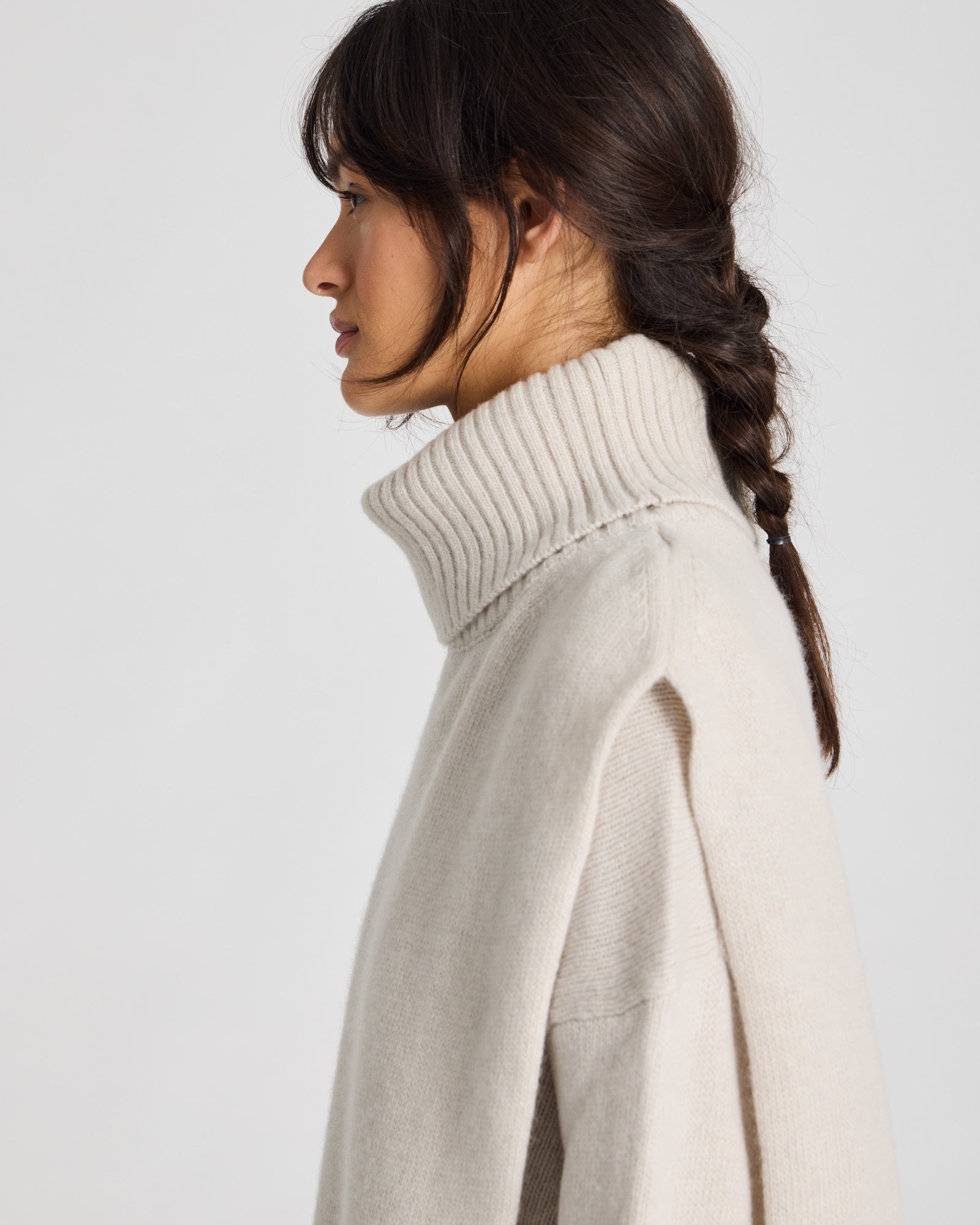 GAI+LISVA Michelle Neck Piece Knit 826 Island Fossil
