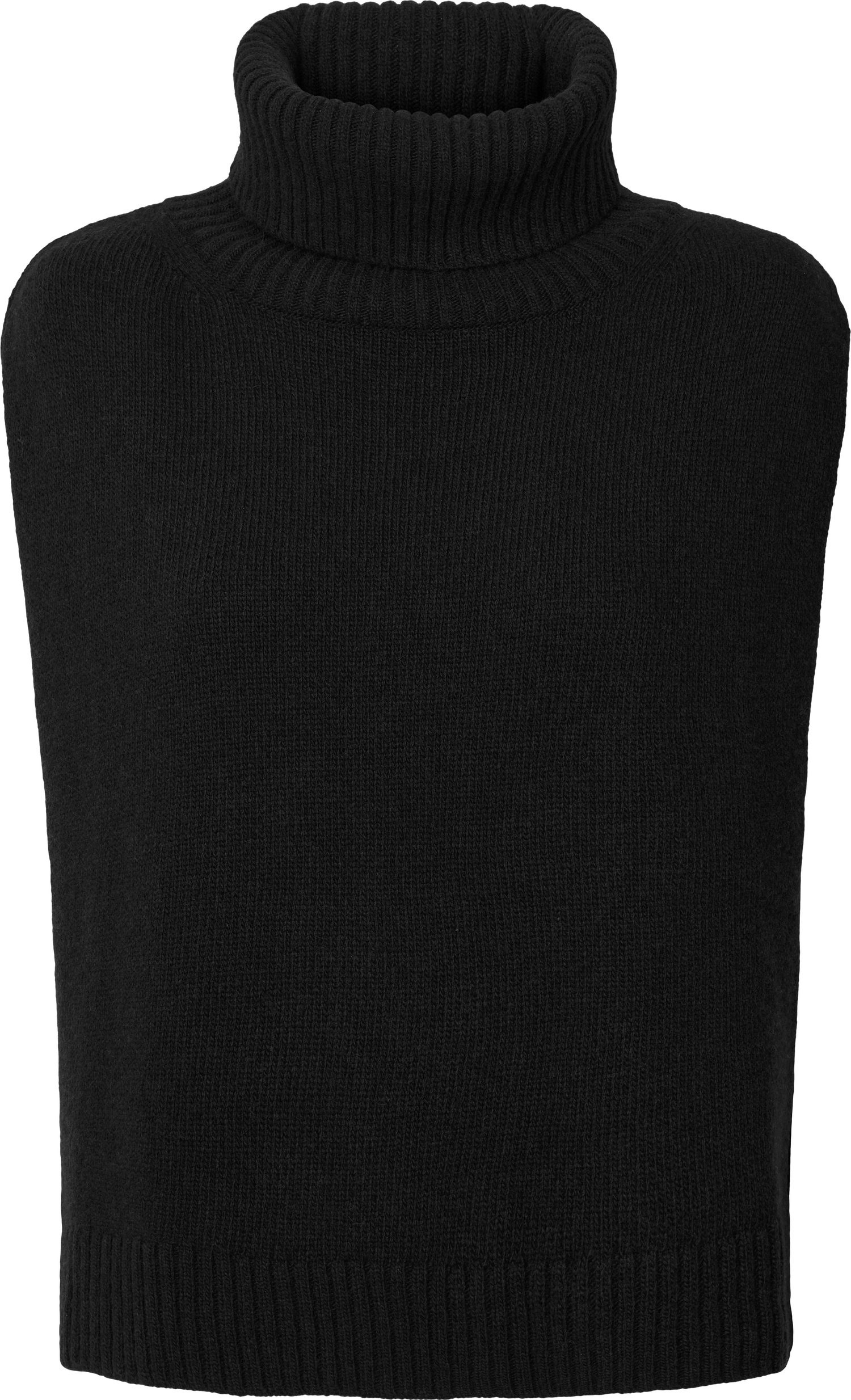 GAI+LISVA Michelle Neck Piece Lambswool l Knitwear 650 Black