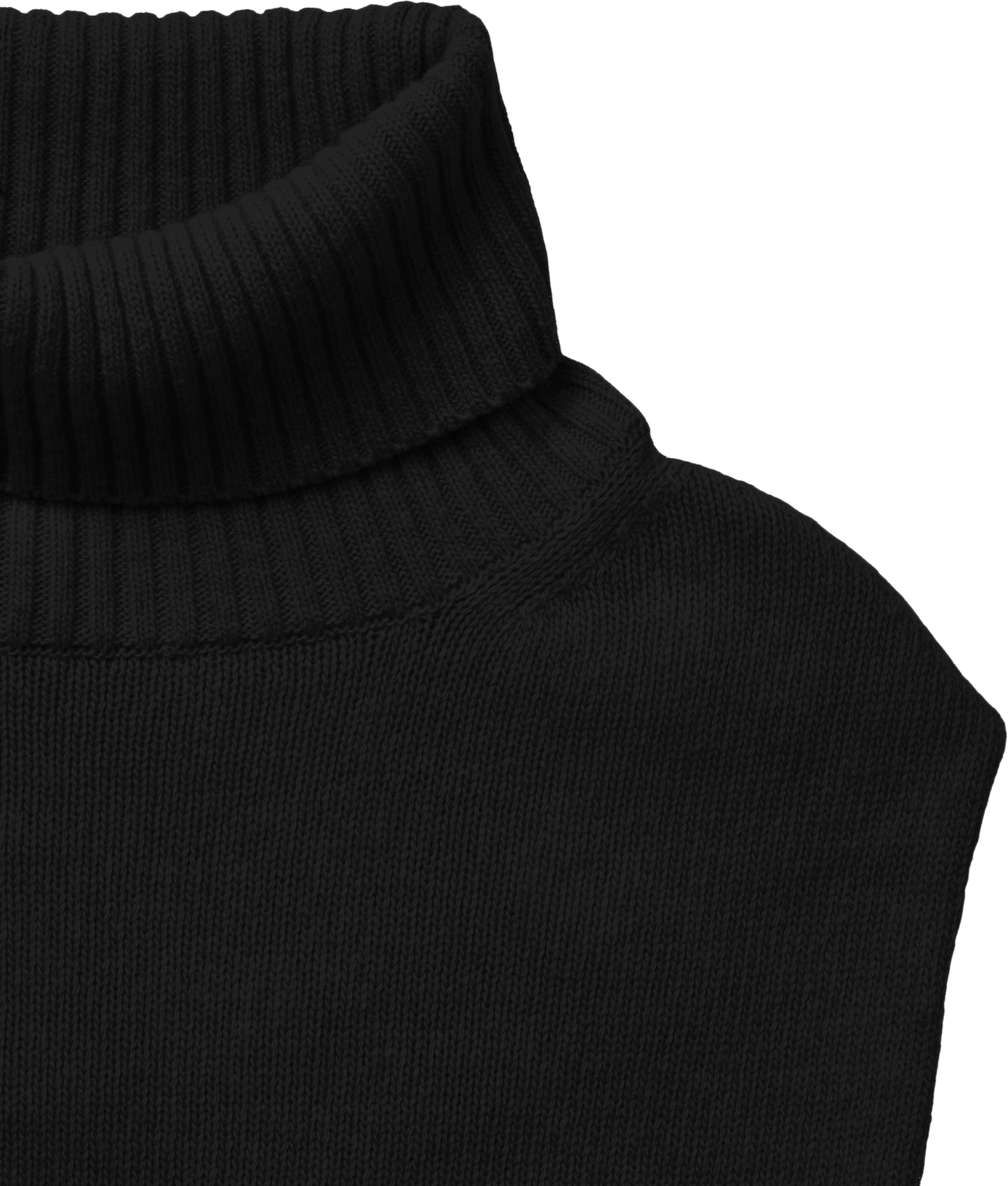 GAI+LISVA Michelle Neck Piece Lambswool l Knitwear 650 Black
