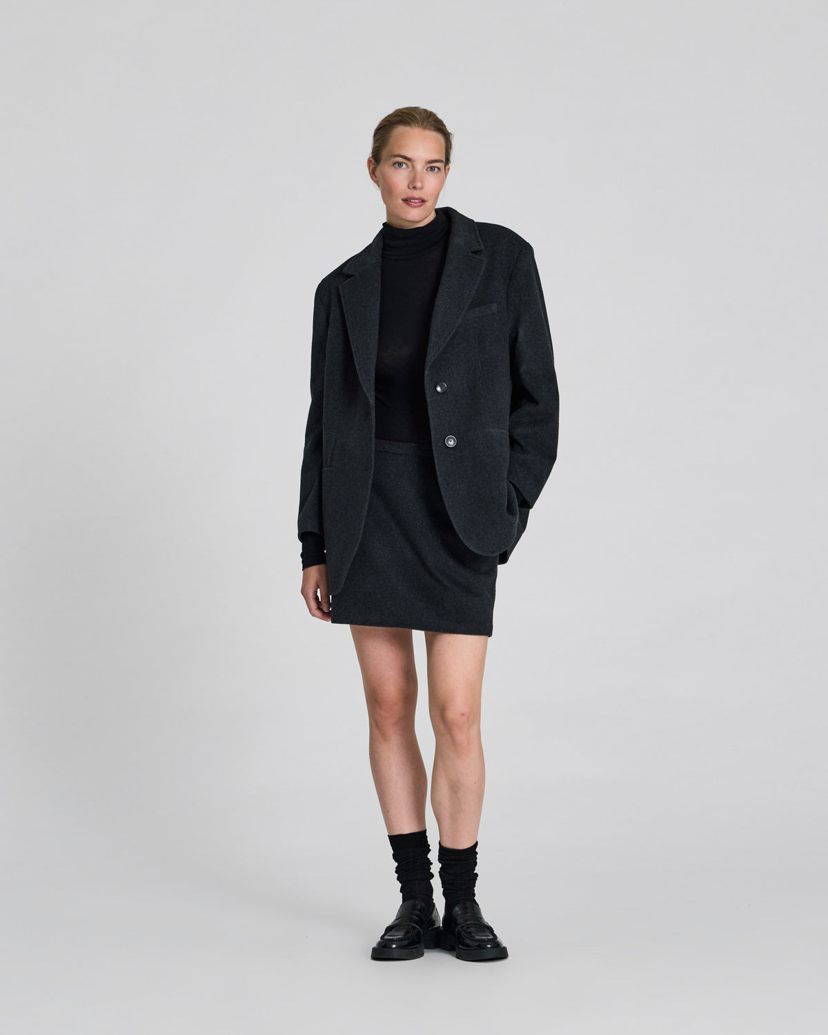 GAI+LISVA Molly Blazer Outerwear 766 Koks Melangé