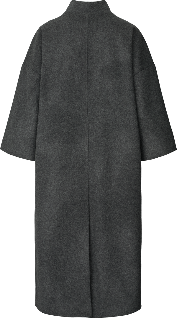 GAI+LISVA Nete Coat Jacket 614 Dark Grey Melange