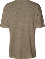 GAI+LISVA Nynne Linen Tee shirt Top 600 Bungee Cord