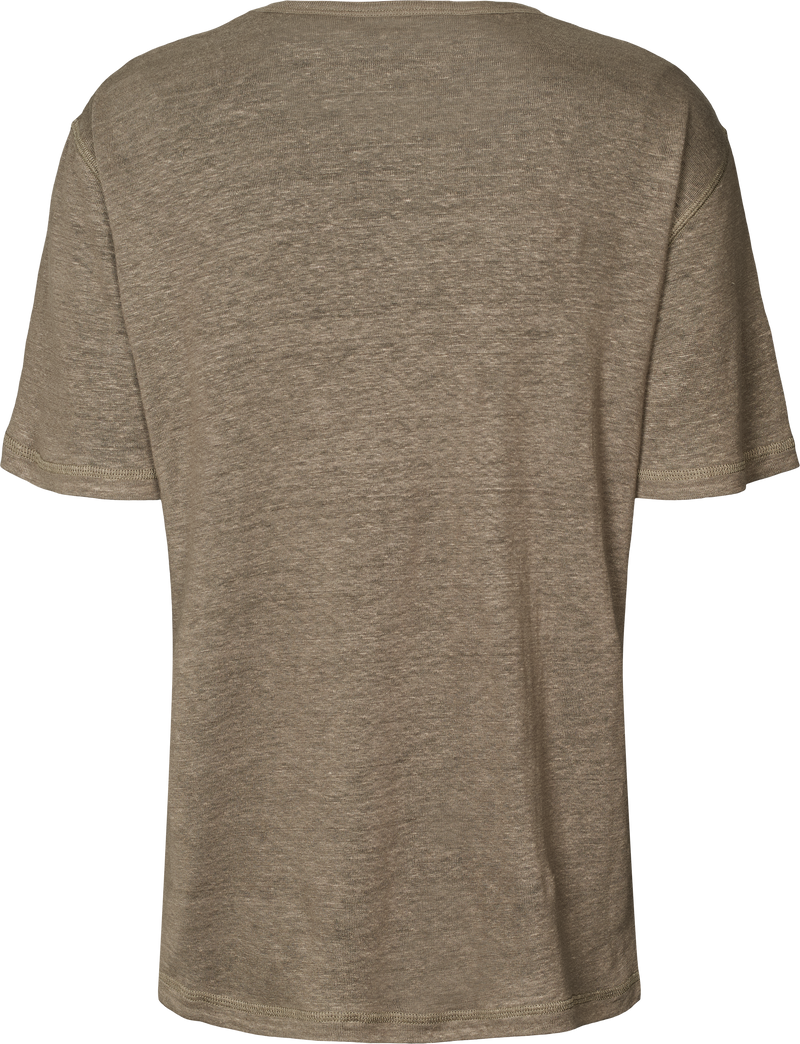 GAI+LISVA Nynne Linen Tee shirt Top 600 Bungee Cord
