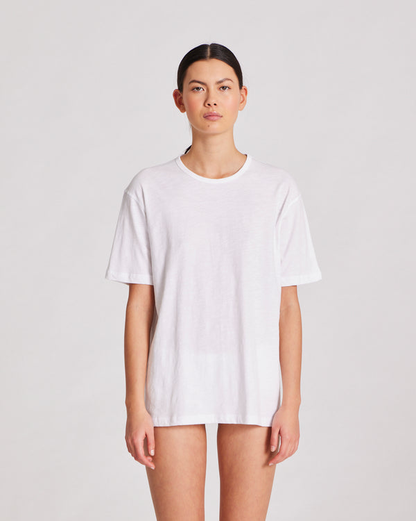 GAI+LISVA Nynne S/S Cotton Tee Shirt Top 100 White