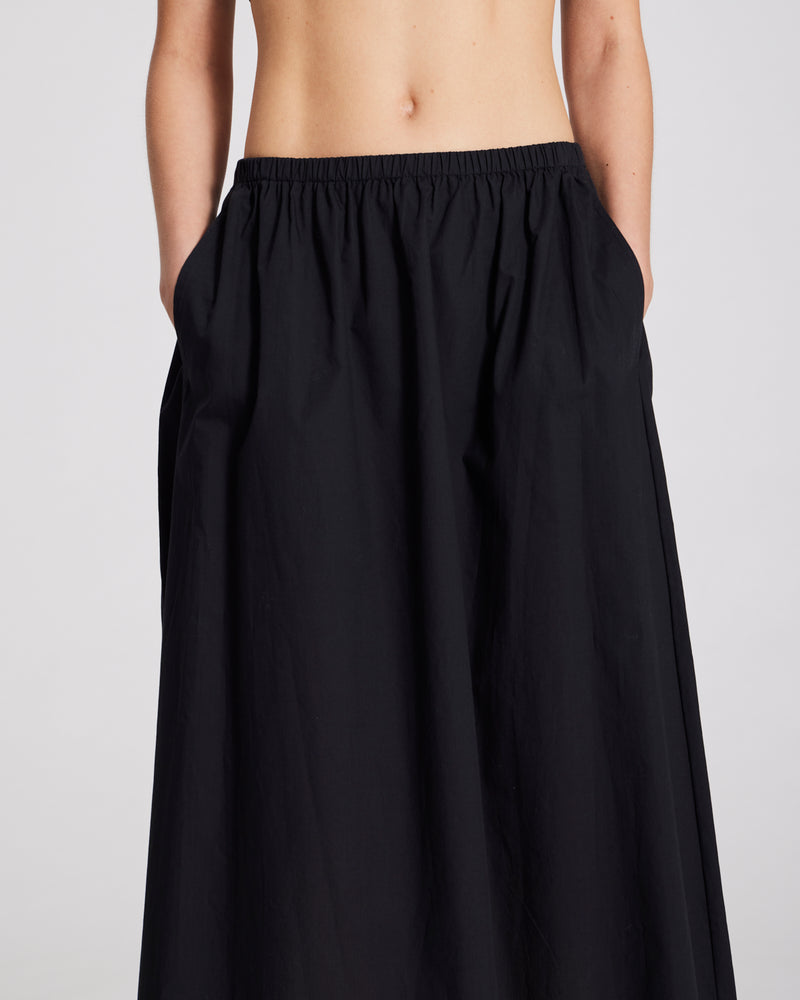 GAI+LISVA Petra Skirt Solid Poplin Dresses & Skirts 650 Black