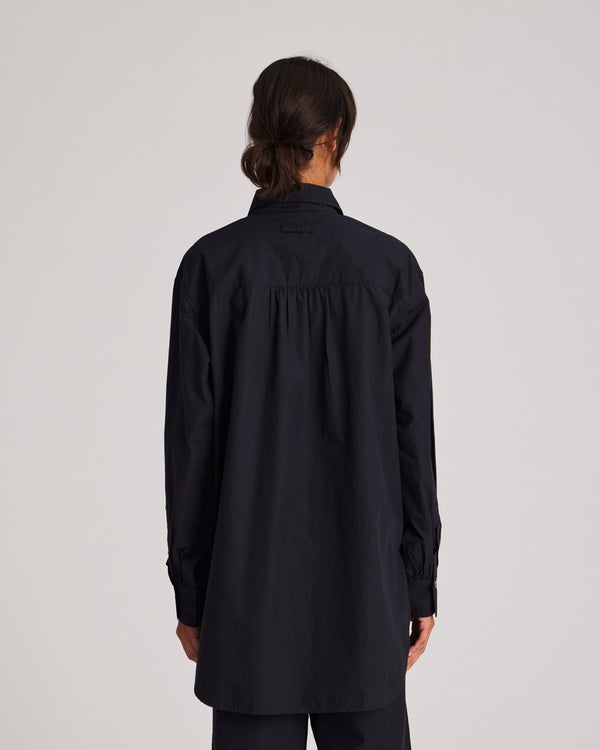 GAI+LISVA Rosa Shirt Poplin GOTS 243975 Shirt 650 Black