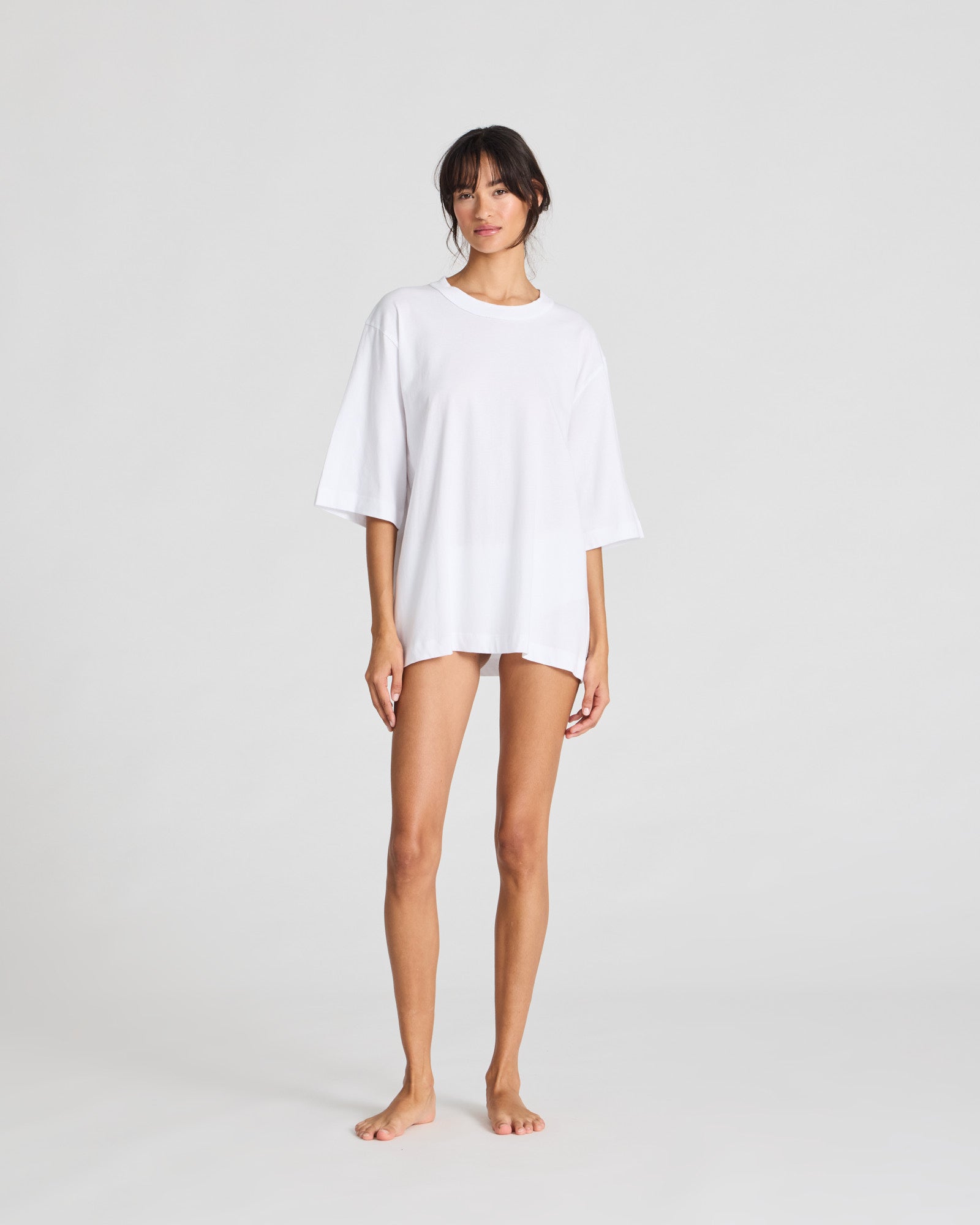 GAI+LISVA Maya Oversize Tee GOTS 243975 Top 100 White