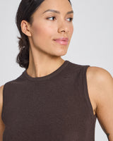 GAI+LISVA Sofie Knit Tank GOTS 243975 Knit 681 Mulch