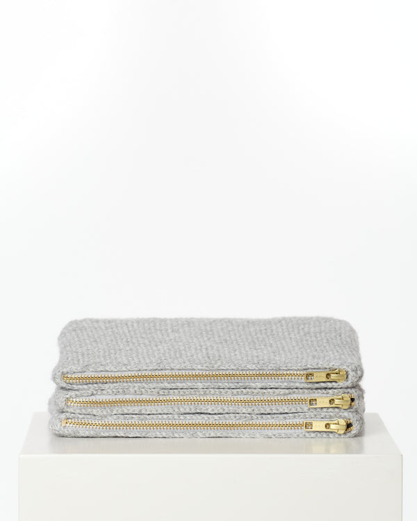 GAI+LISVA Stine Clutch Bag Accessories 989 Grey Melange