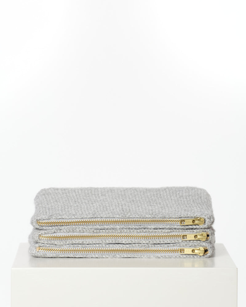 GAI+LISVA Stine Clutch Bag Accessories 989 Grey Melange