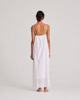 GAI+LISVA Thilde Pant Poplin GOTS 243975 Dresses & Skirts 100 White