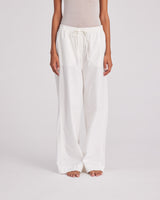 GAI+LISVA Thilde Pant Poplin GOTS 243975 Pants & Shorts 124 Whisper White