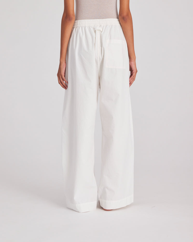 GAI+LISVA Thilde Pant Poplin GOTS 243975 Pants & Shorts 124 Whisper White