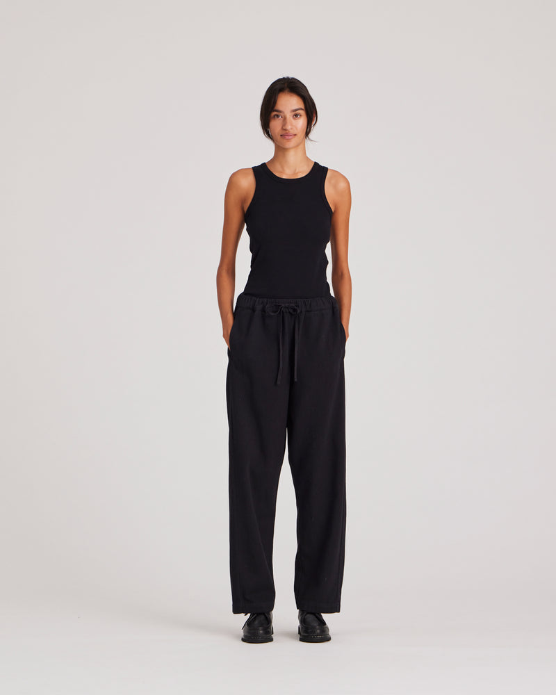 GAI+LISVA Ida Pant Twill GOTS 243975 Pants & Shorts 650 Black