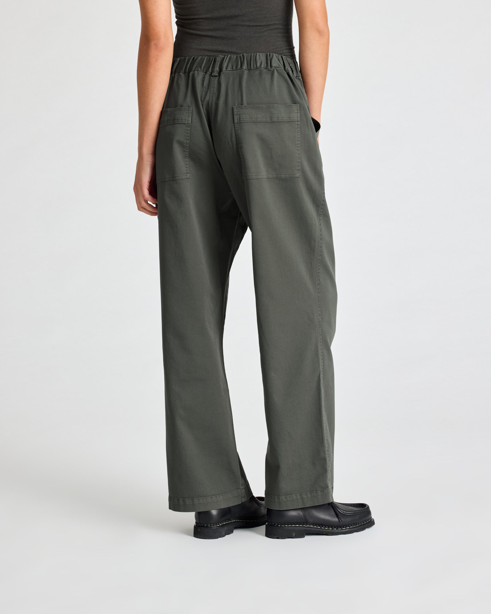GAI+LISVA Tinne Cotton Twill Pant Pants & Shorts 191 Beluga
