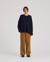 GAI+LISVA Tinne Pant Cotton Pants & Shorts 201 Tobacco