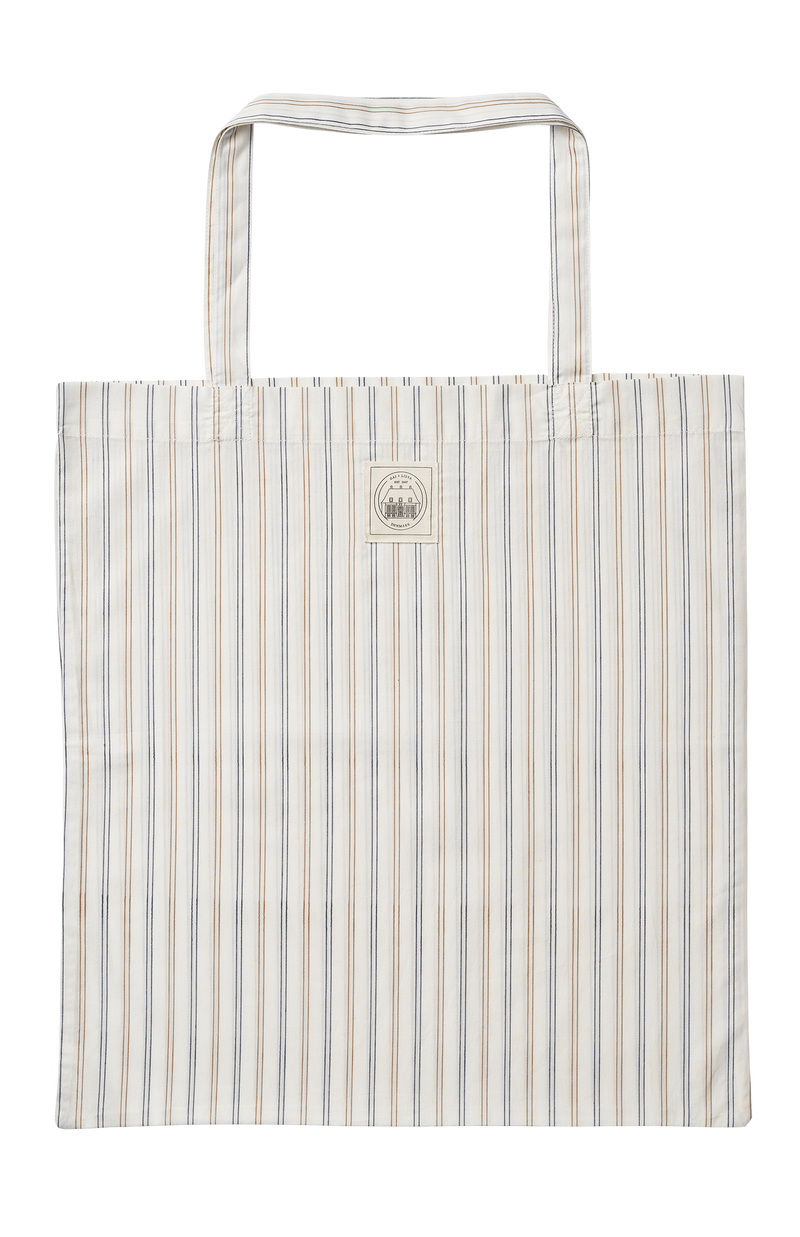 GAI+LISVA Tote Bag Cotton Accessories 944 Sesame Stripe