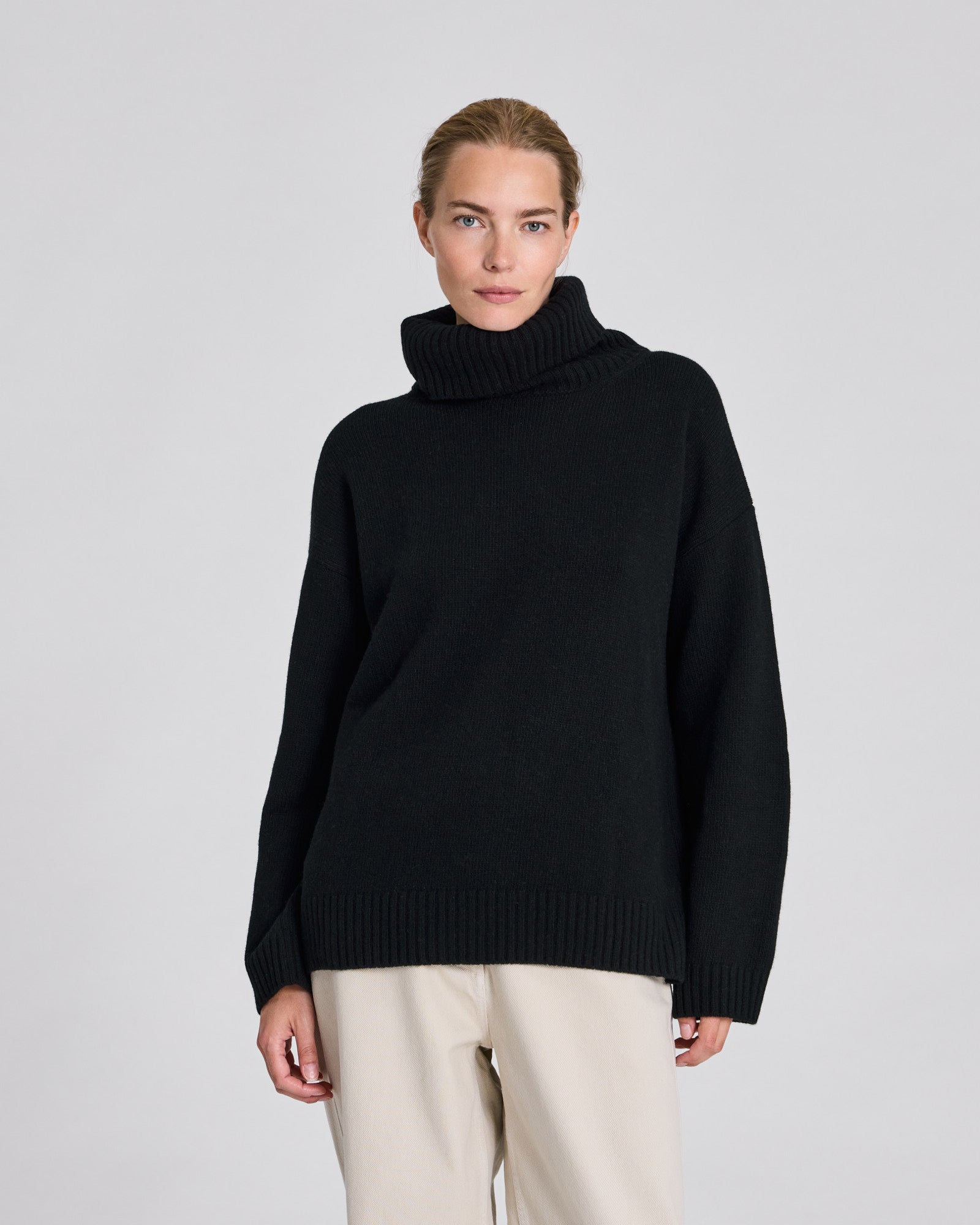 GAI+LISVA Vera Lambswool Jumper Lambswool l Knitwear 650 Black