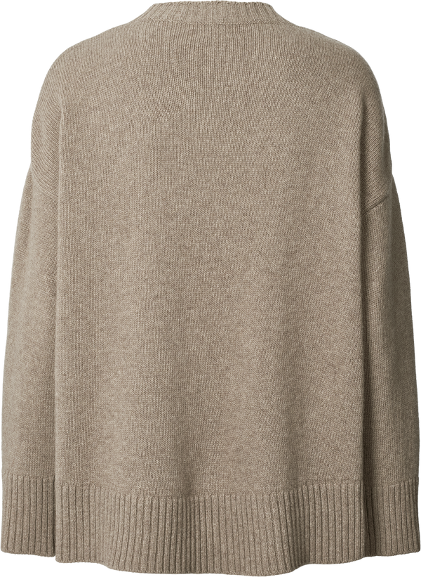 GAI+LISVA Vigga Lambswool Jumper Knit 173 Stone Grey