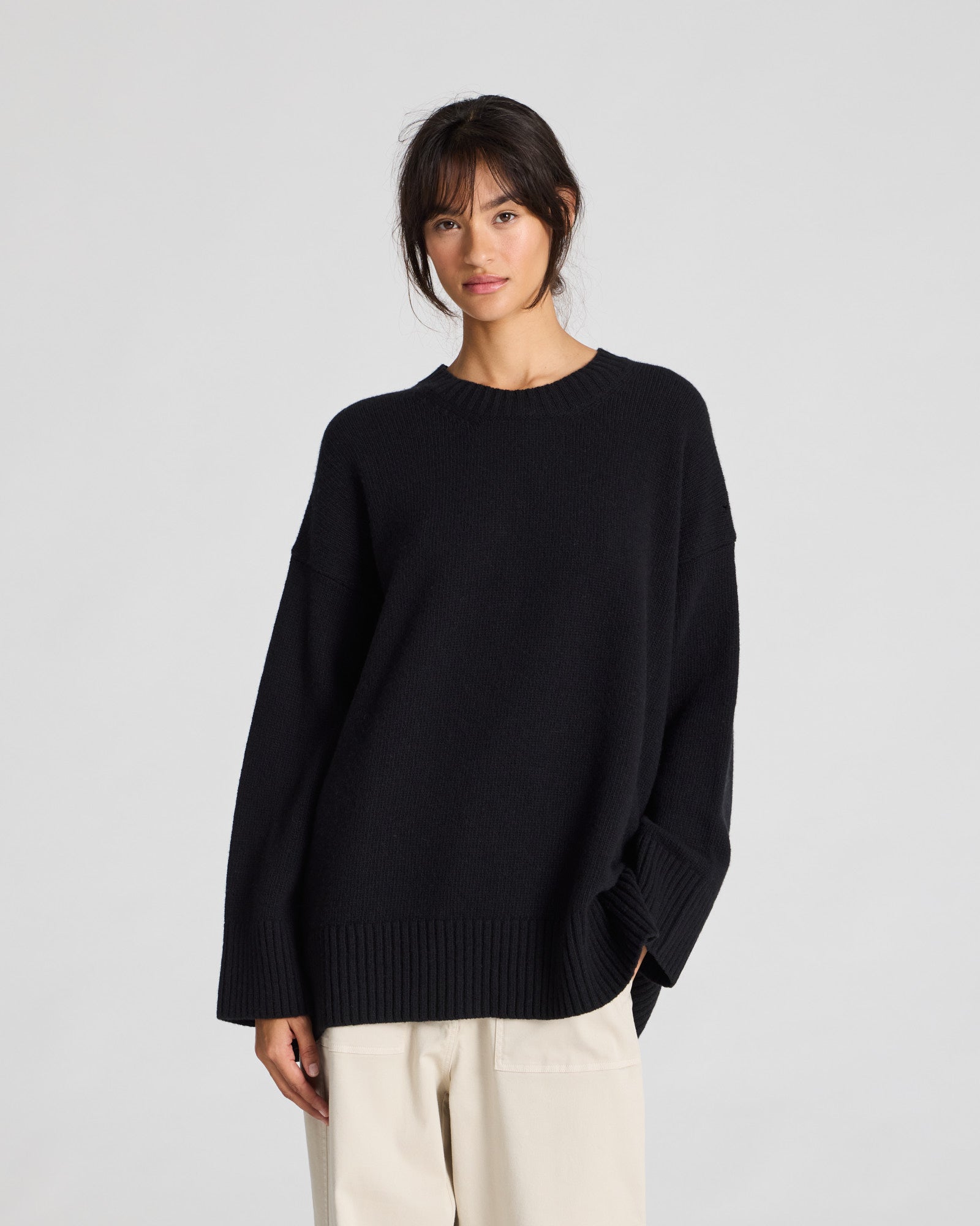 GAI+LISVA Vigga Lambswool Jumper Lambswool l Knitwear 650 Black