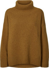 GAI+LISVA Vita Lambswool Jumper Knit 513 Dried Tobacco