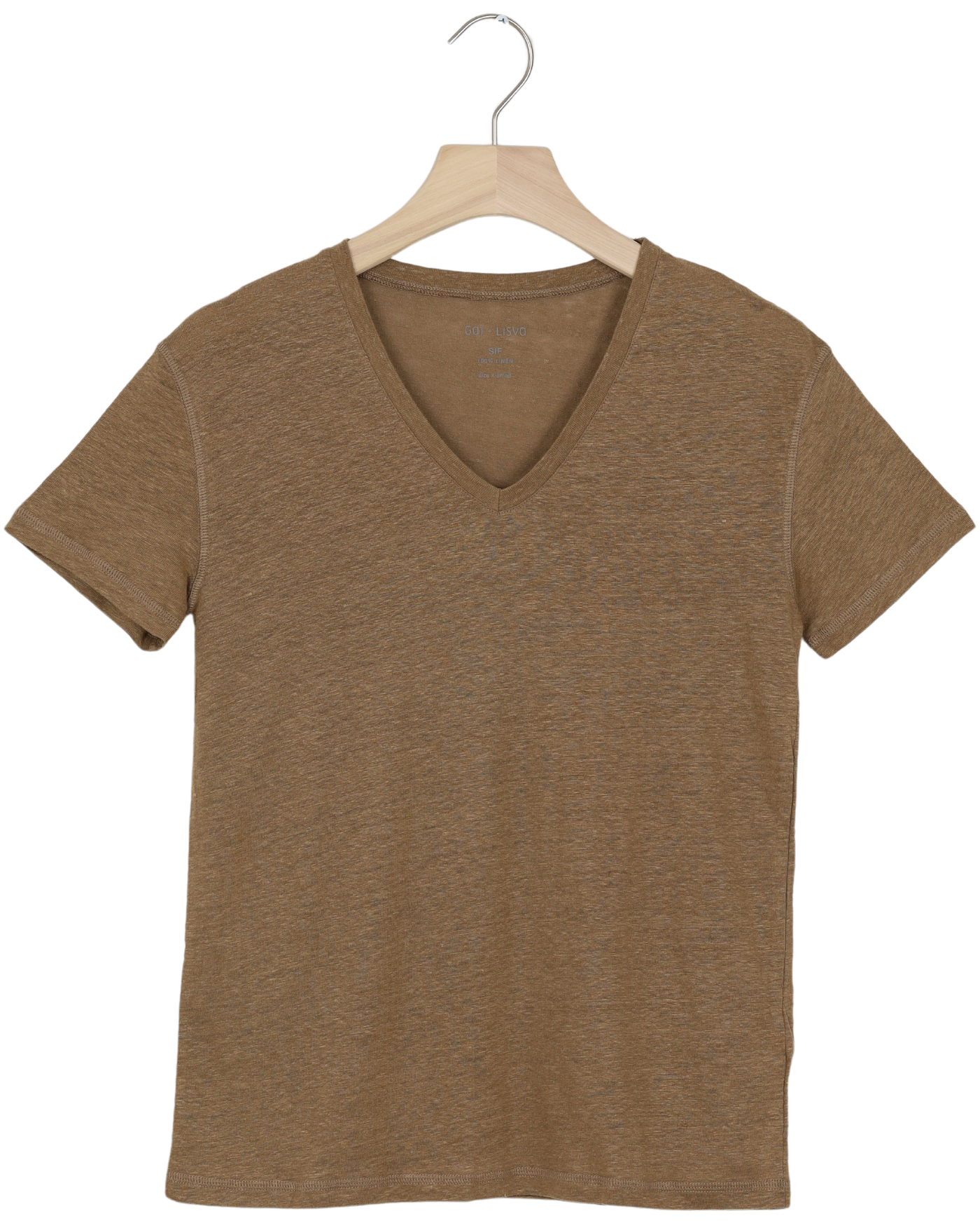 Secondhand Sif T-shirt - Brown Mustard