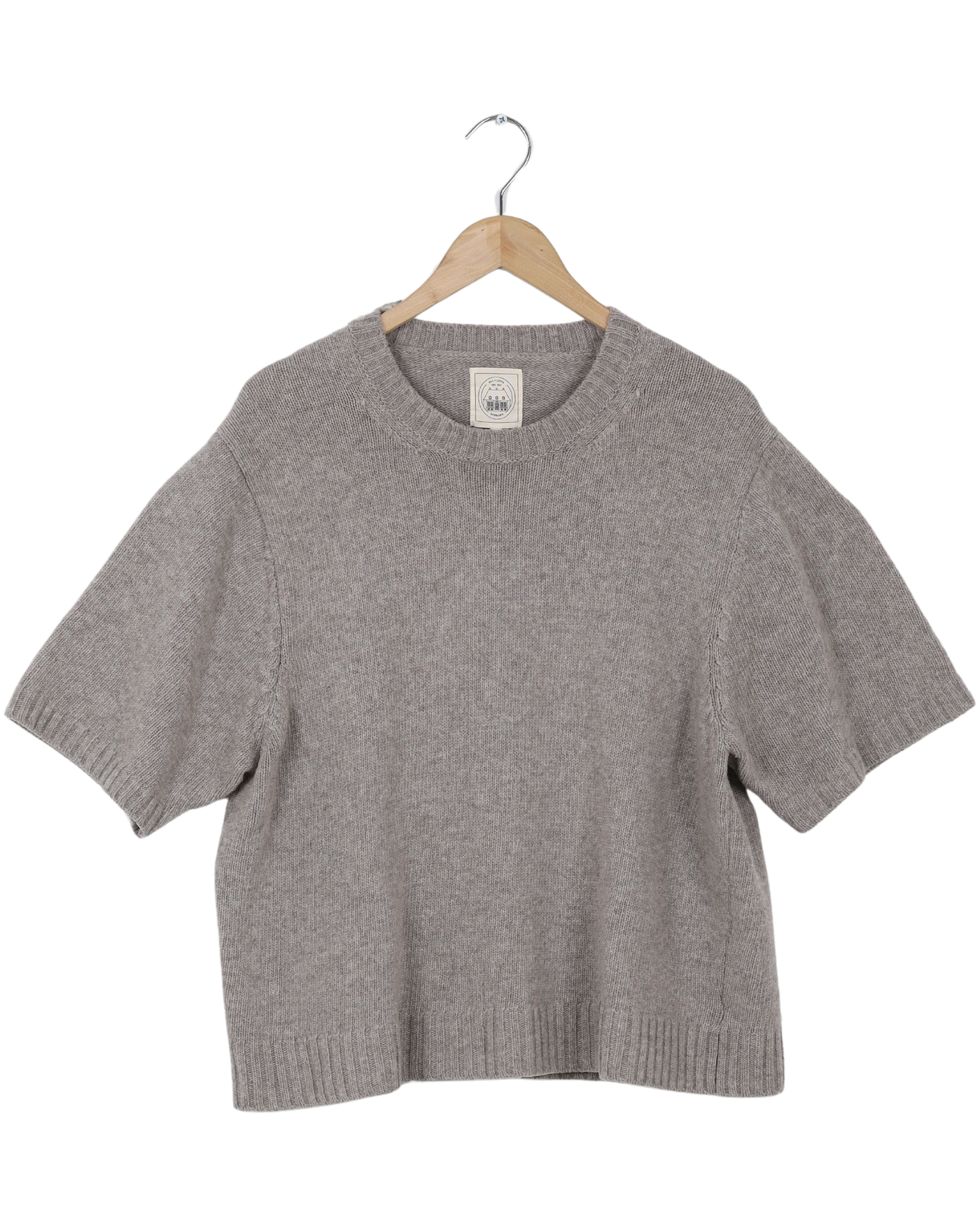 Secondhand Tulle Lambswool Jumper GOTS 243975 - Stone Grey