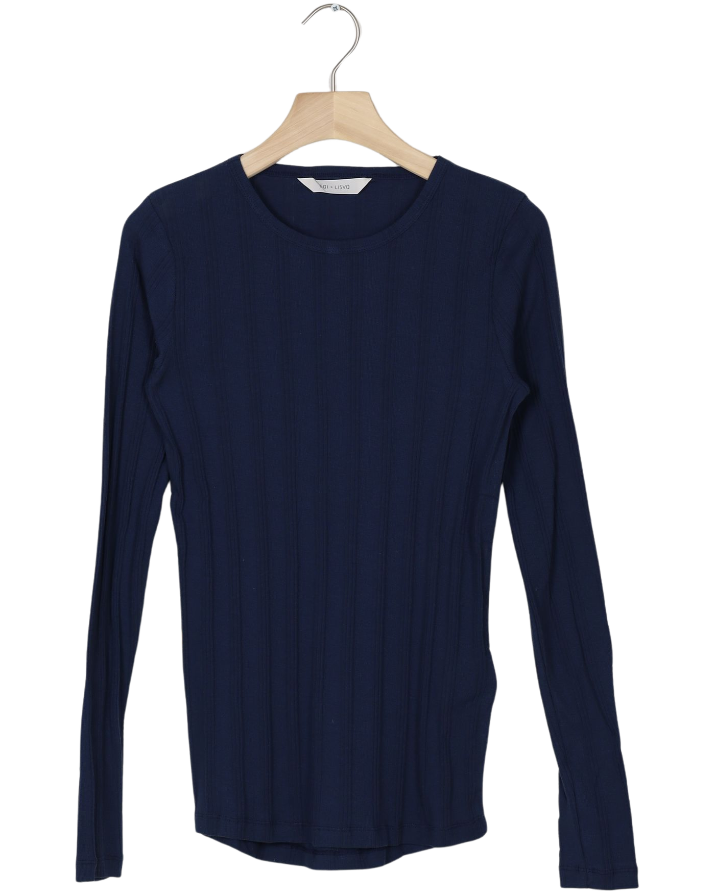 Secondhand Thyra L/S Cotton Top - Denim Blue