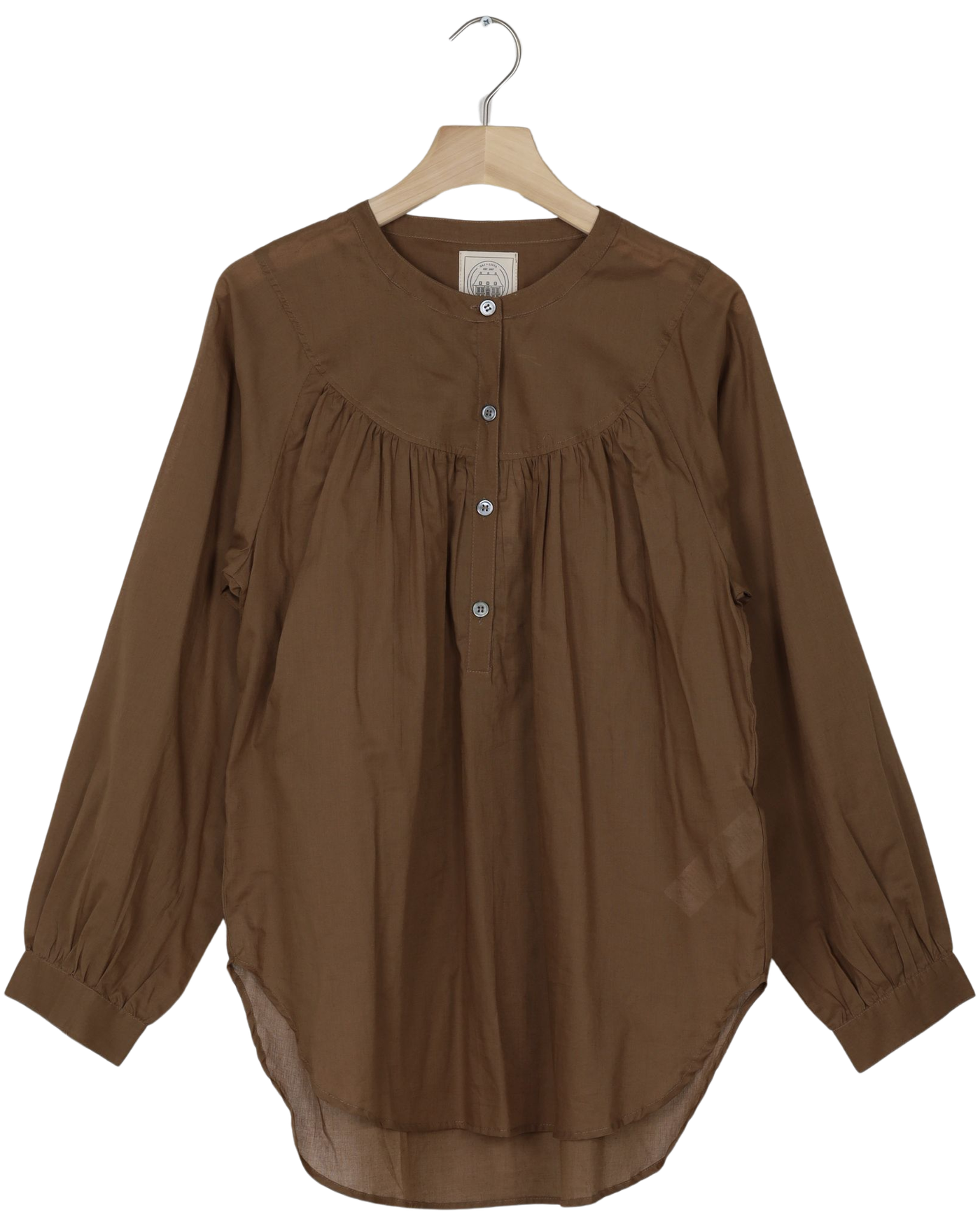 Secondhand Rose Shirt Cotton Voile - Cub