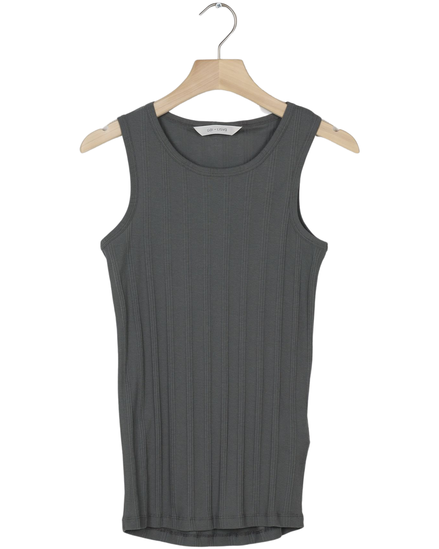 Secondhand Alberte Cotton Top GOTS - Metal Grey